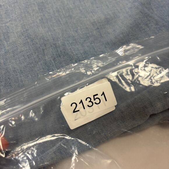 RRL Double RL Ralph Lauren Chambray Work Shirt Button Up Distressed XL - Picture 13 of 13